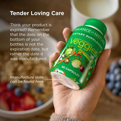 Balance of Nature Whole Food Supplement, Fruits & Veggies